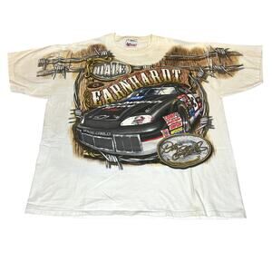 Vintage 90s Dale Earnhardt Indy 500 AOP Racing T-Shirt